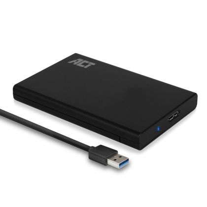 Sertar pentru hard disk ACT AC1215, 2.5", USB 3.0, Negru