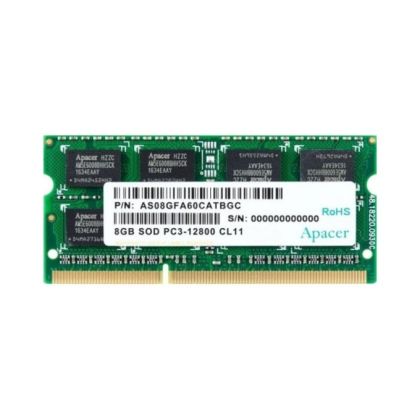 Memorie Apacer 8GB Memorie pentru notebook - DDR3 SODIMM PC12800 512x8 @ 1600MHz