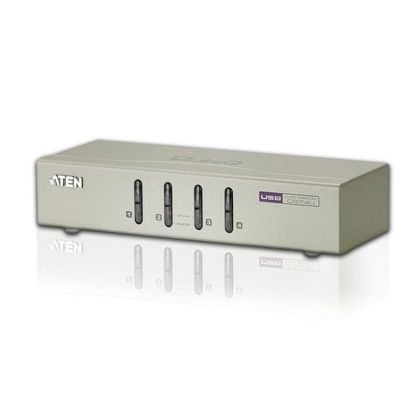 Comutator KVMP, ATEN CS74U, 4 porturi, USB, VGA, Audio