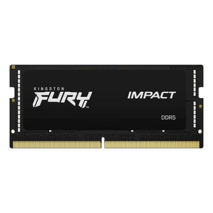 Memorie Kingston FURY IMPACT, 8GB, SODIMM, DDR5, PC4-38400, 4800MHz, CL38, KF548S38IB-8