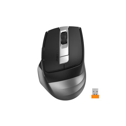 Mouse fără fir A4tech FB35CS Fstyler, Bluetooth, 2,4 GHz, baterie Li-ion, silentios, gri