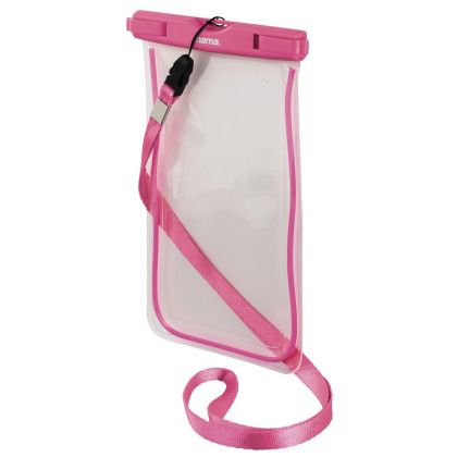 Hama "Playa" Outdoor Bag for Smartphones, Size XXL, pink