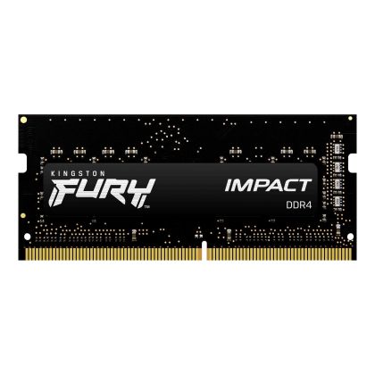 Memorie Kingston FURY IMPACT 16GB SODIMM DDR4 PC4-25600 3200MHz CL20 KF432S20IB/16