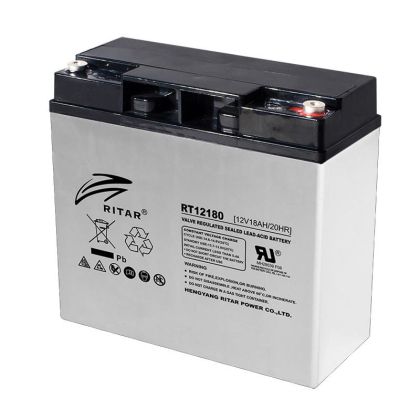 Baterie plumb RITAR, (RT12180) AGM, 12V, 18Ah, 181 /76 /167 mm, F13(M5)