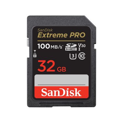 Card de memorie SANDISK Extreme PRO SDHC, 32 GB, UHS-1, clasa 10, U3, 90 MB/s