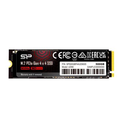 SSD Silicon Power UD90, M.2-2280, PCIe, Gen 4x4 NVMe, 500 GB