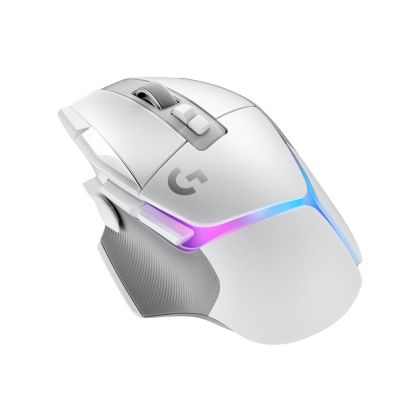 Mouse pentru jocuri Logitech G502 X Plus White Lightsync RGB
