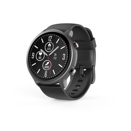Ceas inteligent Hama Fit Watch 6910, 1.28", GPS, Frecvență cardiacă, Oxigen în rezervor, Rezistent la apă, Negru