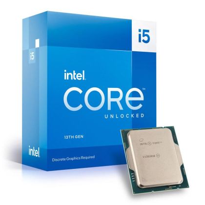 Procesor Intel Raptor Lake i5-13600KF 14 nuclee 3,5 GHz (până la 5,1 GHz) 24 MB, 125 W, LGA1700, BOX, fără grafică
