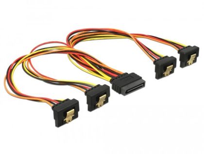 Cablu de alimentare SATA - 4 x SATA 15 Pin, 30cm