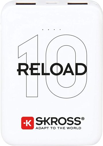 Acumulator extern SKROSS RELOAD 10, 10000 mAh, Alb