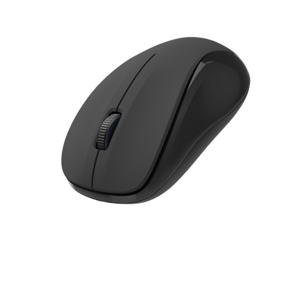 Mouse fără fir Hama MW-300 V2, optic, cu 3 butoane, Silențios, USB, negru