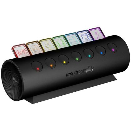 Hub cu 7 porturi Streamplify CTRL 7, USB 3.0, RGB