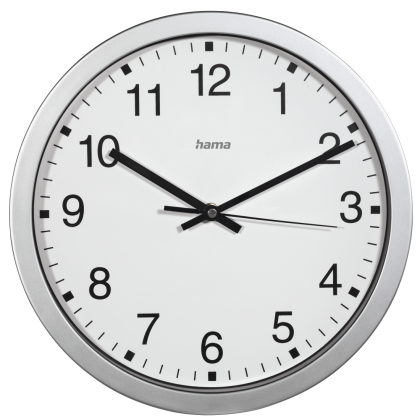 Ceas de perete Hama CWA100, Diametru 30 cm., Alb