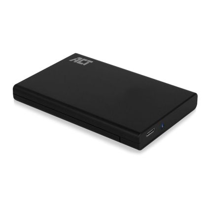 Sertar pentru hard disk ACT AC1225, SATA, 2.5", USB-C 3.2 Gen2, negru