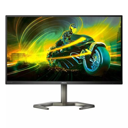 Monitor Philips 27M1N5500ZA, NanoIPS WLED de 27 inchi, 2560x1440@170Hz, 1ms GtG, 1ms MPRT, 350cd m/2, 1000:1, Mega Infinity DCR, FreeSync Premium, FlickerFree, Low Height Mode Tilt, 5W Blue Pivo Adjust Rotativ, 2xHDMI, 2xDP, hub USB