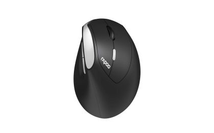 Mouse ergonomic wireless RAPOO EV250, 2,4 Ghz, 1600 dpi, negru
