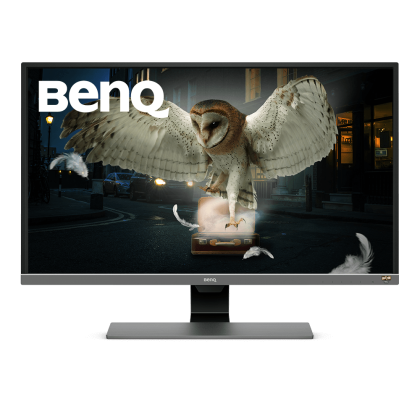 Monitor BenQ EW3270U, VA, 31,5 inchi, lat, 4K, Display Port, HDMI, USB-C, negru