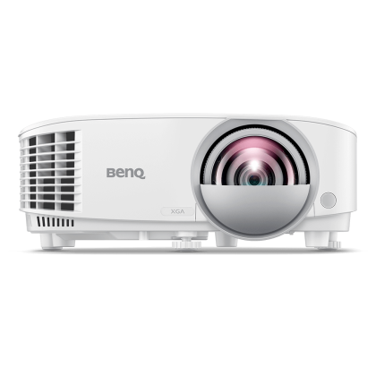 Videoproiector BenQ MX808STH, DLP, XGA, 3600 ANSI, 20.000:1, focalizare scurtă, alb