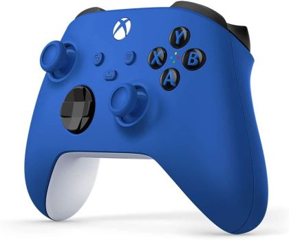 Controler de jocuri Microsoft, pentru Xbox, fără fir, albastru