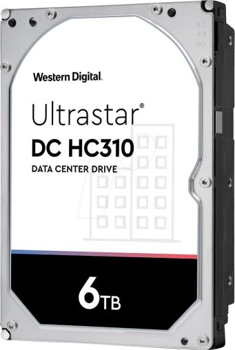 Hard disk WD Ultrastar HC310 ES, 6TB, 7200rpm, 256MB, SATA 3