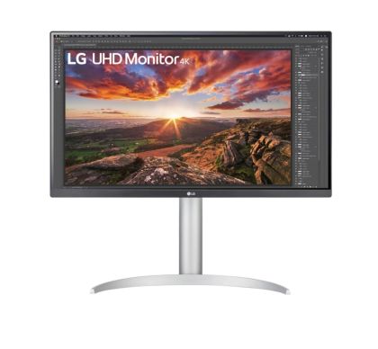 Monitor LG 27UP850N-W, 27" UHD 4K IPS, Anti-Glare, DCI-P3 95%, Ecran Cinema, 5ms, 1200:1, 400 cd/m2, 3840x2160, HDR 400, MAXX Audio 5W x 2, tip USB- Încărcare C (până la 90 W), HDMI, DisplayPort, AMD FreeSync, ieșire căști, înclinare, înălțime (gamă), piv