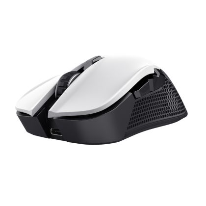 Mouse Mouse pentru jocuri TRUST GXT 923 Ybar fără fir RGB, alb