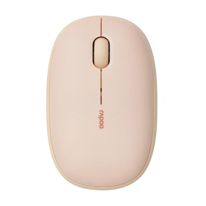 Mouse optic fără fir RAPOO M660, Multi-mod, conexiune cu 3 căi, Silențios, Bej