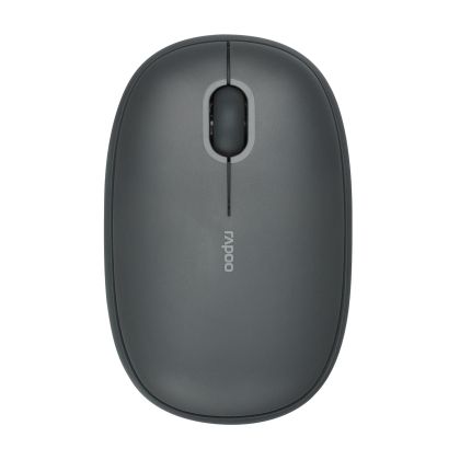 Mouse optic fără fir RAPOO M660, Multi-mod, conexiune cu 3 căi, Silențios, Gri închis
