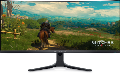 Monitor Dell Alienware AW3423DWF 34" Curved QD-OLED, WQHD 3440 x 1440 , 165Hz, 0.1ms