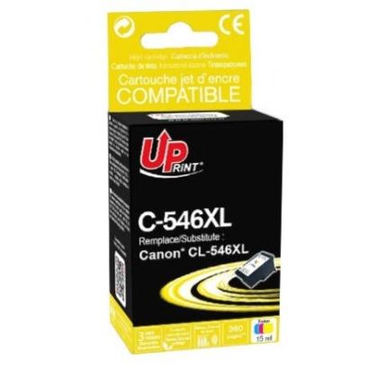 Cartuș de cerneală CANON CL-546XL, Canon IP2850/ MG2450/MG2550/TS335x, 360k, 15ml, C/M/Y