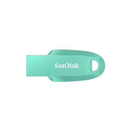 Unitate flash USB SanDisk Ultra Curve 3.2, 64 GB, USB 3.1 Gen 1, verde