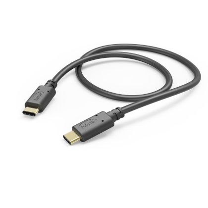 Cablu HAMA USB-C tată - USB-C tată, 1,5 m, 480 Mb/s, conectori placați cu aur