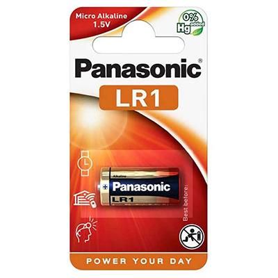 Baterie alcalina PANASONIC LR1 /1 buc. în ambalaj/ 1.5V