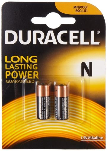 Baterie alcalină DURACELL LR-1 /2 buc. în ambalaj/ 1.5V
