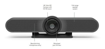 Video conferencing LOGITECH MeetUp, 4K Ultra HD video, USB3.0