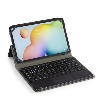 Tastatură Bluetooth Hama "Premium" cu carcasă, suport și touchpad pentru tablete 24 - 28 cm (9,5 - 11"), neagră