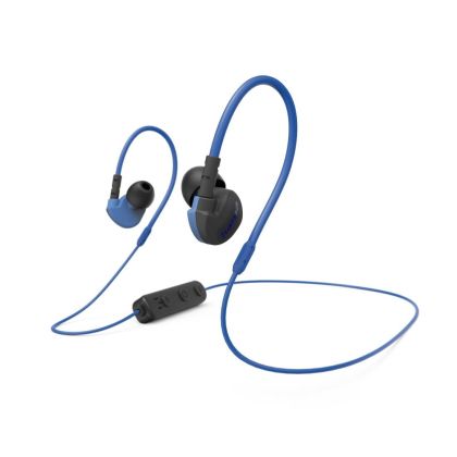 Căști sport HAMA „Freedom Athletics”, In-Ear, Bluetooth, Microfon, Negru/Albastru