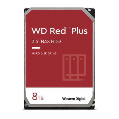 Hard disk WD Red Plus 8TB NAS 3.5" 128MB 5640RPM