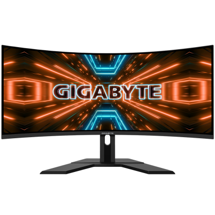 Monitor pentru jocuri Gigabyte G34WQC-A-EK, 34" VA 4K, UWQHD, curbat 1500R, HDR, 144 Hz, 1 ms