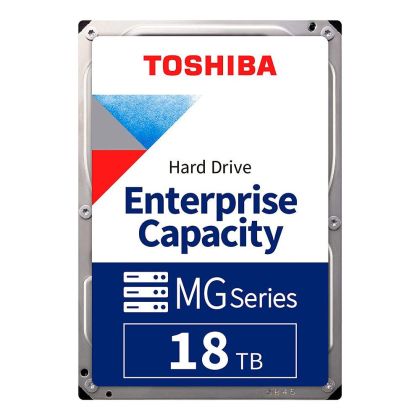Hard disk Toshiba MG Enterprise, 18TB, 512MB, SATA 6.0Gb/s, 7200rpm, MG09ACA18TE