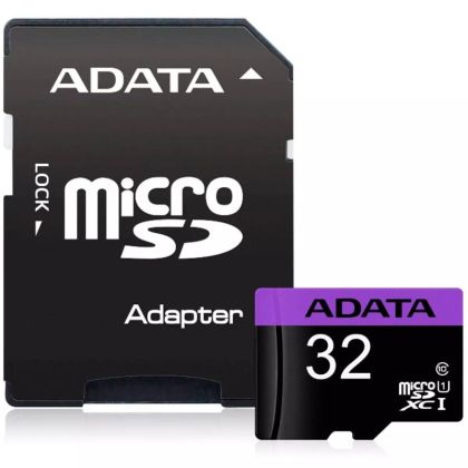 Memorie Adata 32 GB MicroSDHC UHS-I CLASA 10 (1 adaptor)