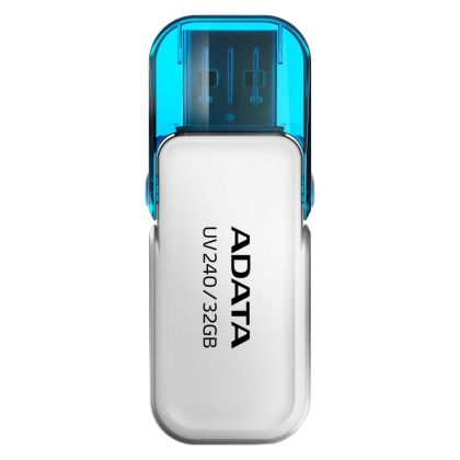 Memorie Adata 32GB UV240 USB 2.0-Flash Drive Alb