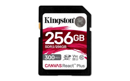 Card de memorie Kingston Canvas React SDXC 256GB, UHS-II
