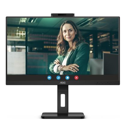 Monitor AOC Q27P3CW, 27" IPS WLED, 2560x1440@75Hz, 4ms GtG, 350cd/m2, 1000:1, DCR 20M:1, AdaptiveSync, FlickerFree, Low Blue Light, 5Wx2, Swivel,HDMIx2, Swivel, Pivot, DP, hub USB