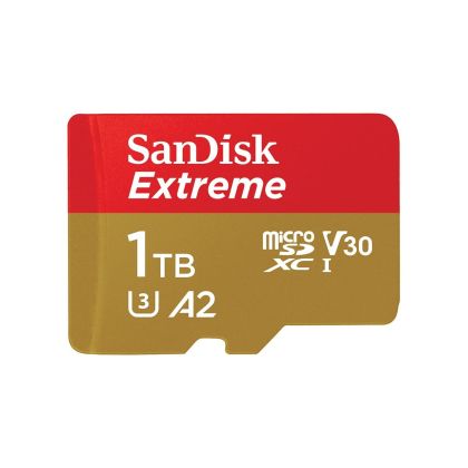 Card de memorie SANDISK Extreme microSDXC, 1TB, Clasa 10 U3, V30 160 MB/s