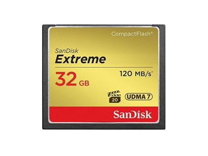 Card de memorie SANDISK Extreme® CompactFlash® Card de memorie 32Gb