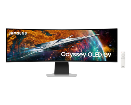 Monitor Samsung Odyssey OLED G9 LS49CG950SUXDU 49" CURVED 1000R, 240 Hz, 0,3 ms, 5120x1440, FreeSync Premium