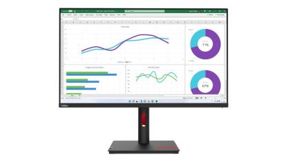 Monitor Lenovo ThinkVision T32p-30 31,5" IPS, 16:9, 3840x2160, 16:9, 1000:1, 4 ms, 350 nits, USB tip C, hub USB, înclinare, pivotare, pivotare, suport pentru reglarea înălțimii, HDMI, DP ,