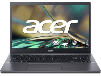 Laptop Acer Aspire 5, A515-57-50D8, Core i5-12450H (până la 4,40 GHz, 12 MB), 15,6 inchi FHD (1920x1080) IPS anti-reflecție SlimBezel 60 Hz, Cam HD, 16 GB DDR4 (2x28GBSD PCI), 512GBSD , Intel UMA, 802.11ax, BT 5.1, FPR, Backlit Kbd, Linux, Gri
